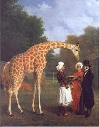 Jacques-Laurent Agasse The Nubian Giraffe oil painting reproduction